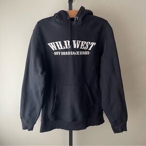 Sport-Tek Wild West Off Road Race Graphic Hoodie Yellowstone Mens Moto Large